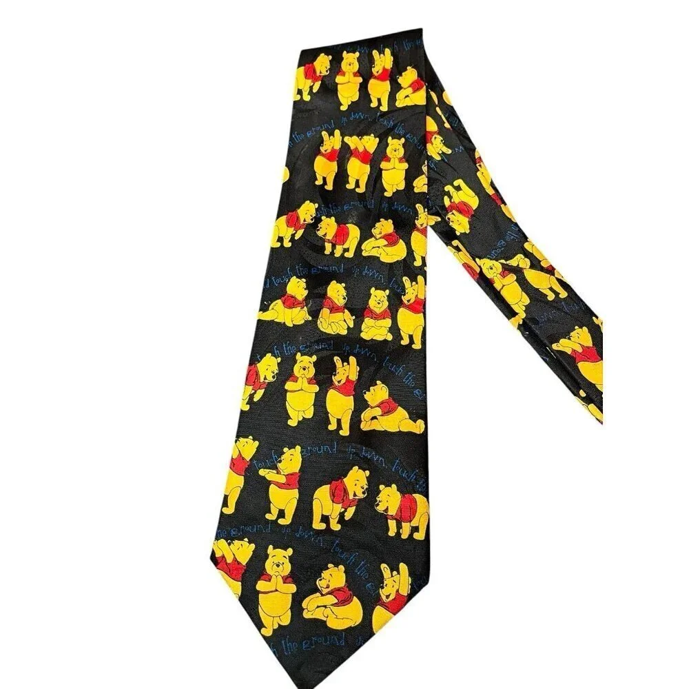 Pooh Men's Neck Tie Pooh Bear Disney Mens 4